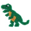 Hama Strijkkralen Grondplaat Dino Wit