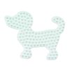 Hama Strijkkralen Grondplaat Hond 2 Wit