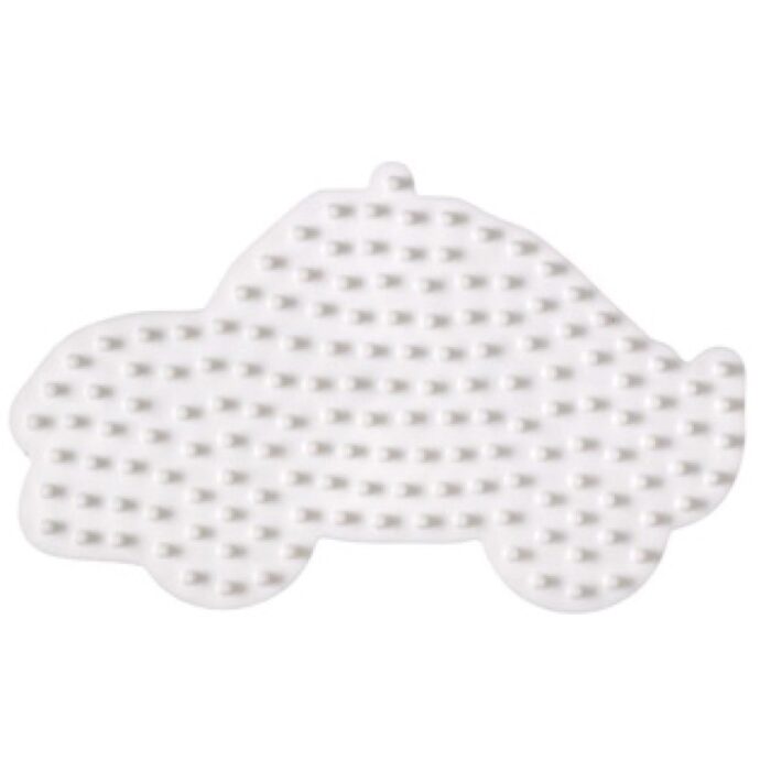 Hama Strijkkralen Grondplaat Auto Wit - Afbeelding 2