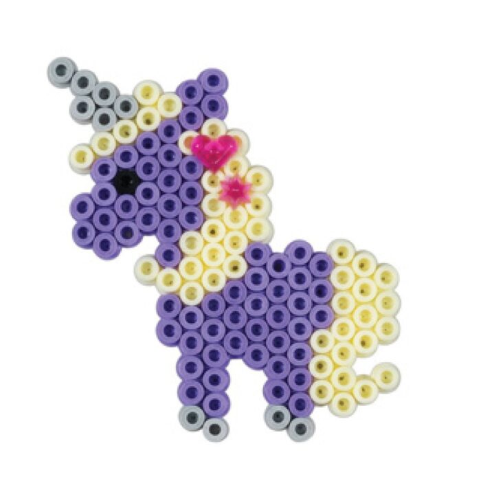 Hama strijkkralen 2400 stuks sieradenset paars - Afbeelding 2