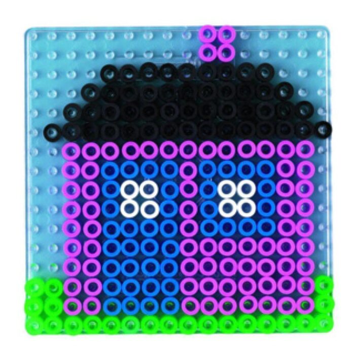 Hama Maxi Strijkkralen Grondplaat Vierkant Transparant - Afbeelding 3