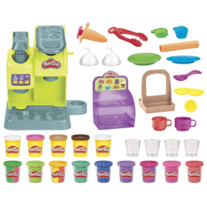 playdoh regenboog shimmer cafe speelset - Afbeelding 2