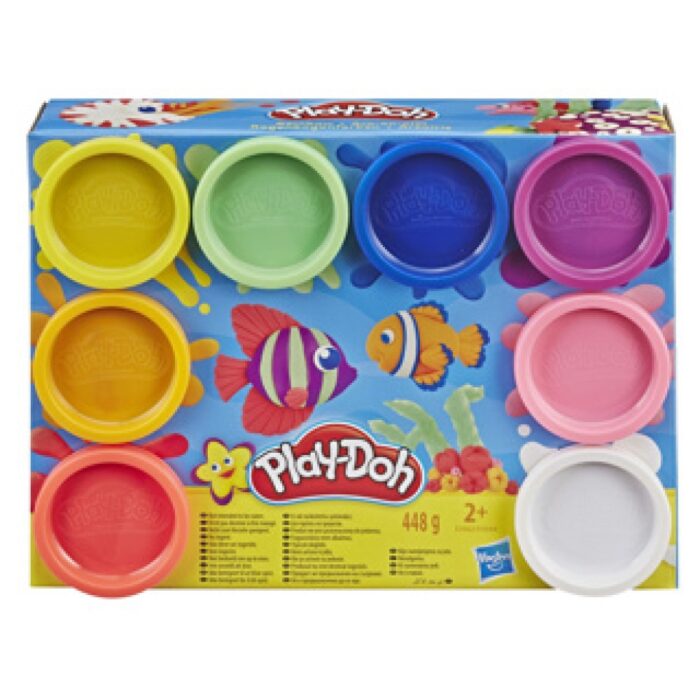 Play-Doh 8 Pack Regenboog Asst - Afbeelding 2