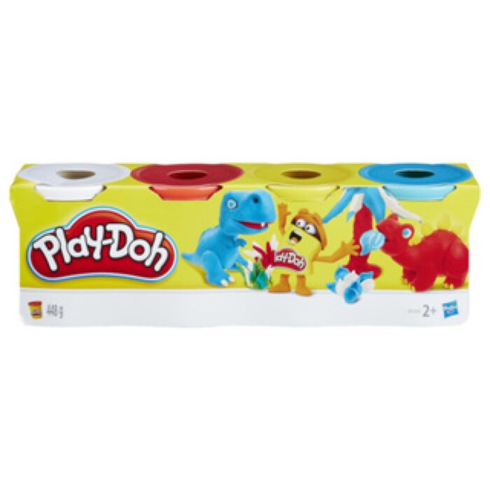 Play-Doh Klassieke Kleuren 4-Pack Assorti - Afbeelding 2