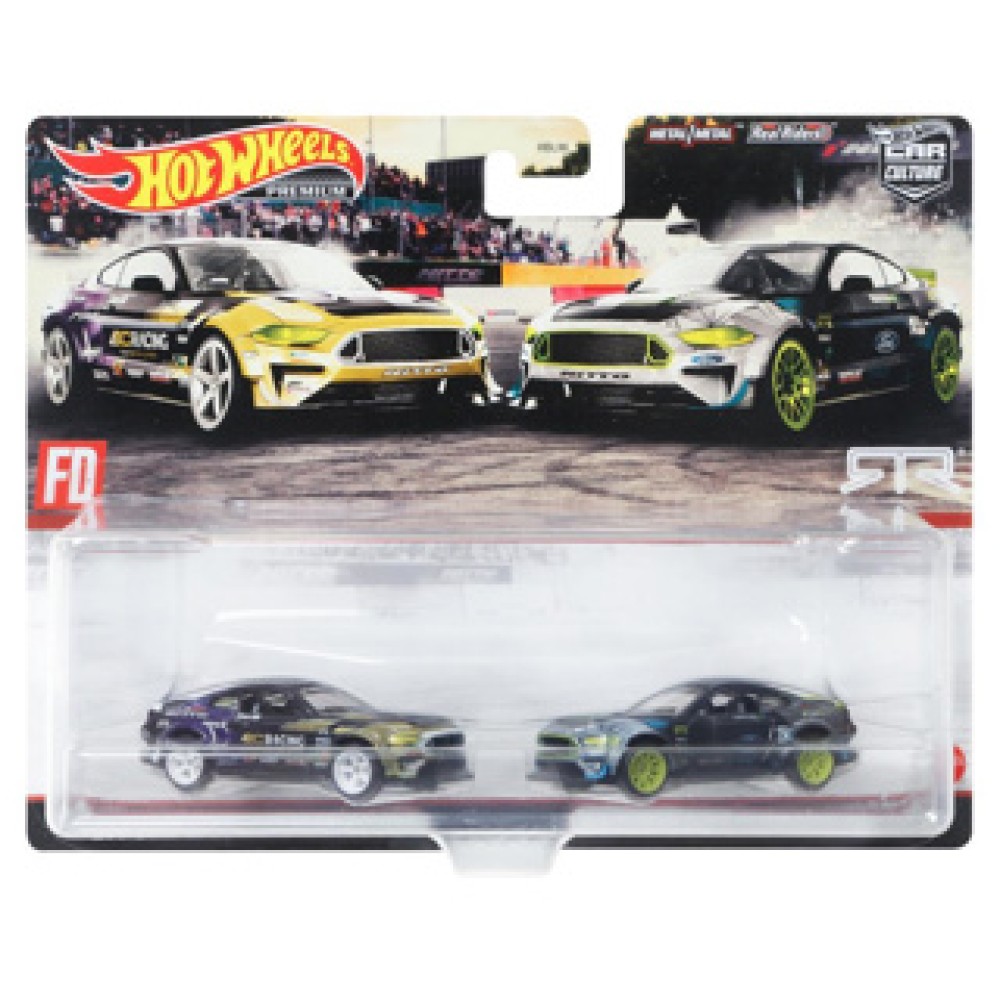 Hot Wheels Premium 2 Pack Assorti - Afbeelding 2