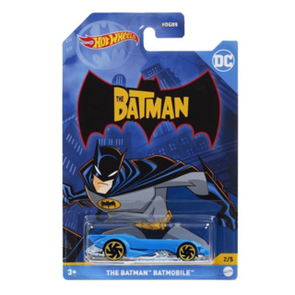 Hot Diecast Wheels Themed Batman Assorti - Afbeelding 4
