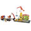 Matchbox bouwvrachtwagen met boorstation