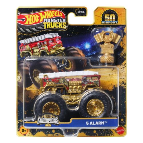 Hw monster truck bigfoot trophy champions assorti (assortiment – willekeurige uitvoering)