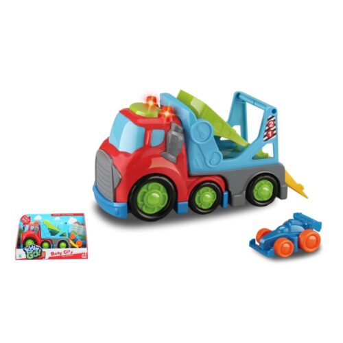Kiddy Go auto transporter met licht en geluid 19,5 cm