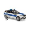 Auto Range Rover Velar politie en politieman