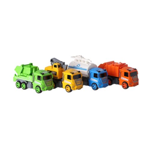 Diecast Truck Frictie 4 Assorti (assortiment – willekeurige uitvoering)