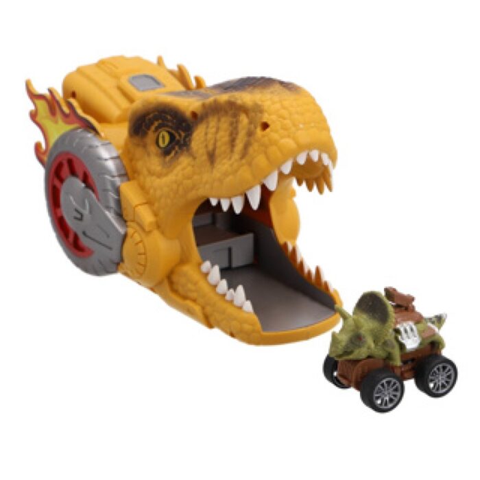 Dino afschiet auto speelset - Afbeelding 3