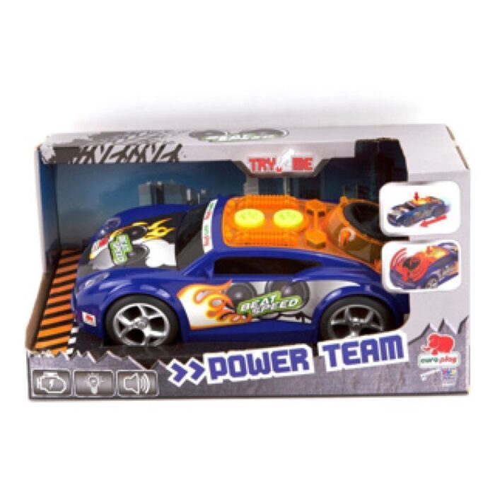 Auto Beatspeed Met Licht en Geluid Battery Operated - Afbeelding 2