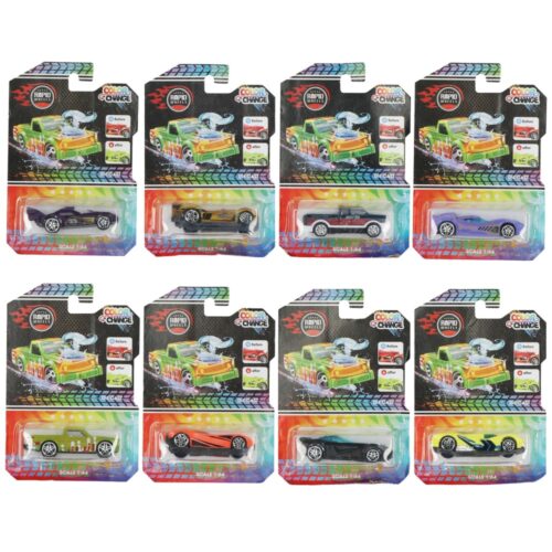 Rapid Wheels die cast auto color change assorti
