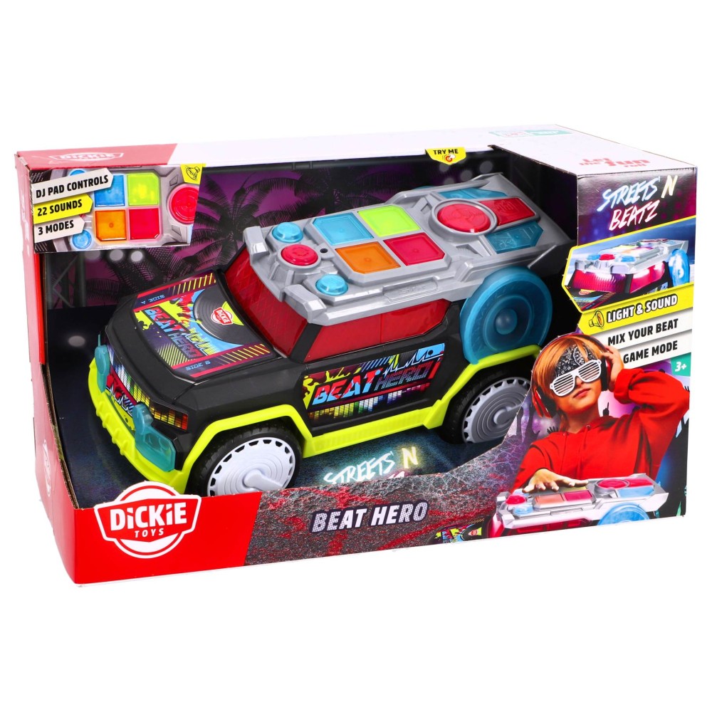 Dickie Toys beat hero dj auto
