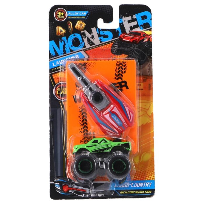 Auto Die Cast Met Launcher Assorti