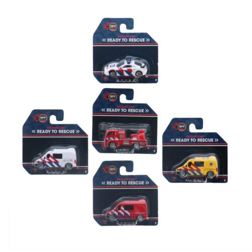 Rapid Wheels diecast hulpdienstvoertuig 5 assorti (assortiment – willekeurige uitvoering)