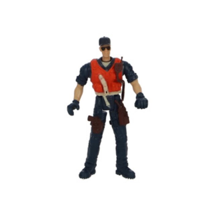 Politieauto met licht en geluid, politieagent, politiehond en accessoires - Afbeelding 4