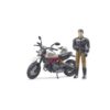 Bruder Motor Ducati Desert Met Bestuurder