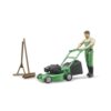 Bruder Figuur Tuinman Met Grasmaaier
