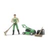 Bruder Figuur Tuinman Met Grasmaaier