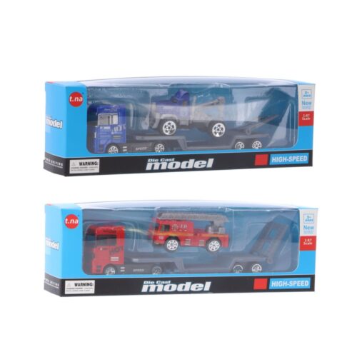 Transporter Met Truck Assorti (assortiment – willekeurige uitvoering)