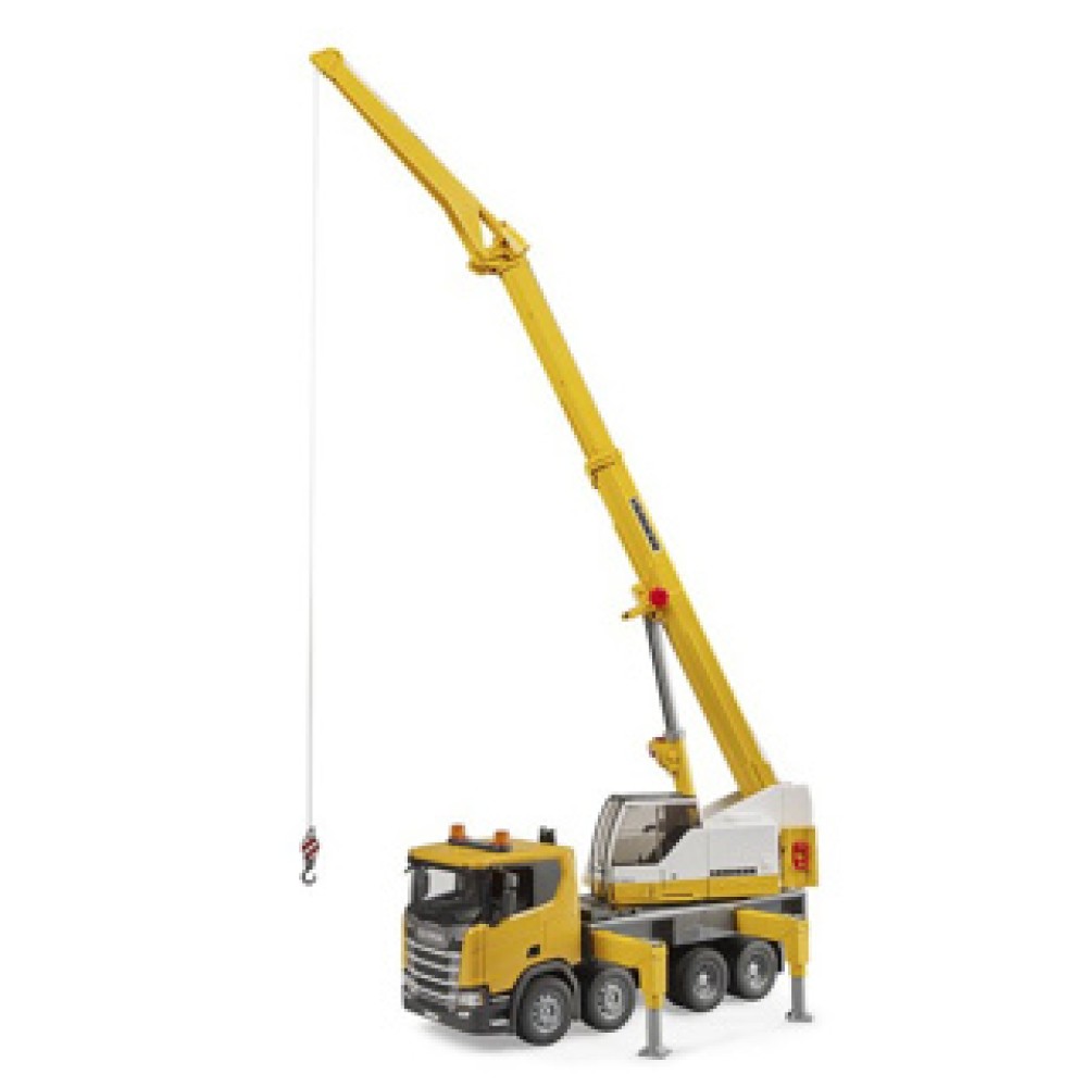 Vrachtwagen Scania 560R Liebherr kraan met truck - Afbeelding 2