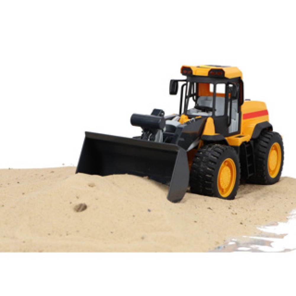 Rapid Wheels Bulldozer Met Licht En Geluid En Frictie - Afbeelding 4