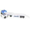 Rapid Wheels Autotransporter Politie met auto en Helicopter met licht en geluid en frictie