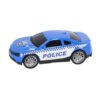 Rapid Wheels Autotransporter Politie met auto en Helicopter met licht en geluid en frictie