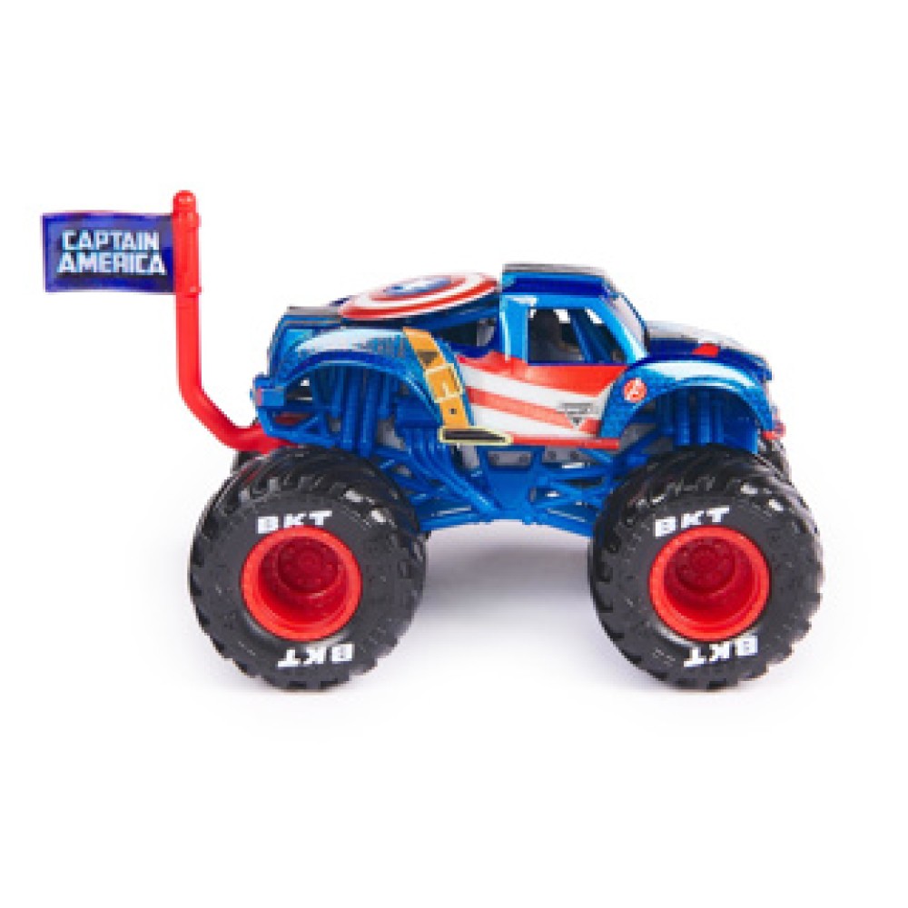 Monster Jam 1:64 1 pack Marvel (Ass) - Afbeelding 3