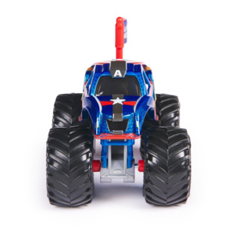 Monster Jam 1:64 1 pack Marvel (Ass) - Afbeelding 4