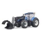Bruder Tractor New Holland T7.315 Met Frontlader