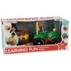 Tractor met dieren op aanhanger met licht en  geluid