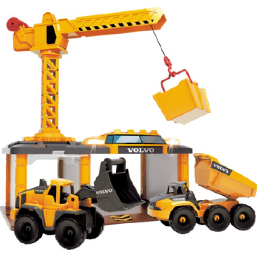 Dickie Toys Constructie Station Met Licht En Geluid - Afbeelding 2
