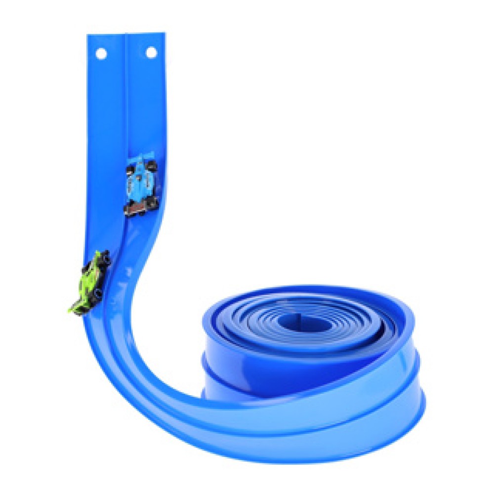 Racebaan flexibel 4 meter blauw - Afbeelding 2