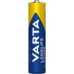 Batterij Varta AAA 4+4 Alkaline Longlife Power