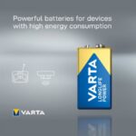 Batterij 9V Varta Alkaline Longlife Power