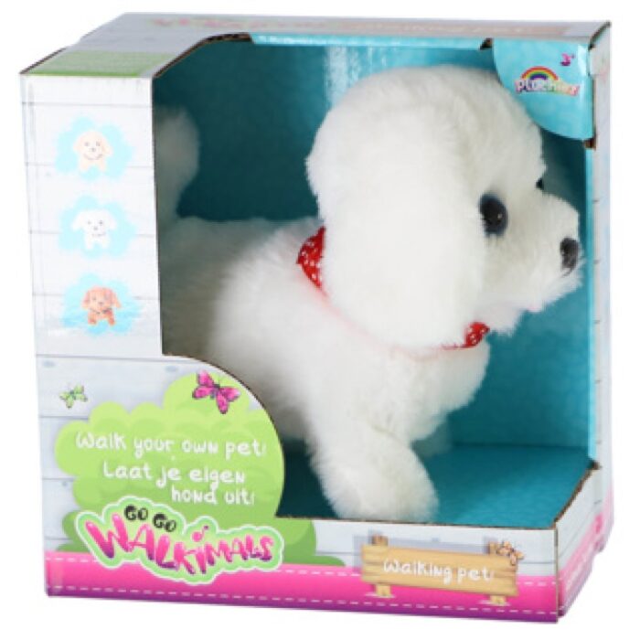 Pluchiez pluche hondje loop en blaf hondje assorti - Afbeelding 2