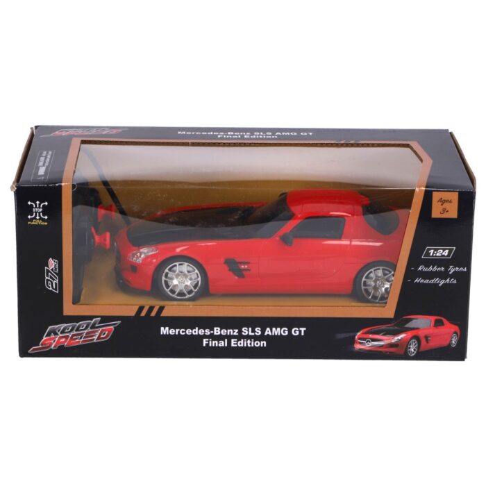 Radiografisch bestuurbare auto mercedes-benz 1:24  sls amg gt final edition rood
