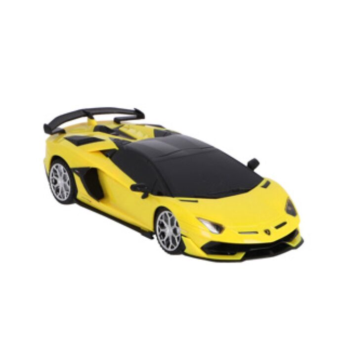 Radiografisch bestuurbare auto lamborghini 1:24 aventador svj roadster geel - Afbeelding 5