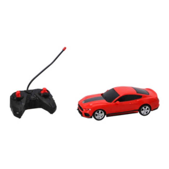 Radiografisch bestuurbare auto ford 1:24 mustang mach 1 rood - Afbeelding 2