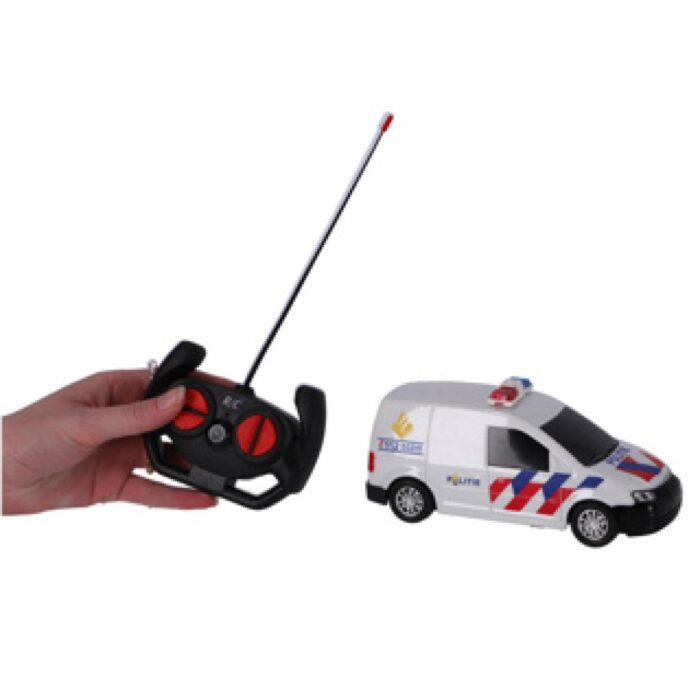 Rapid Wheels radiografische bestuurbare politie auto met licht - Afbeelding 5