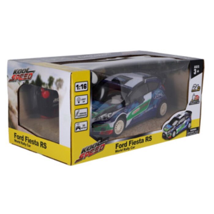 Radiografisch bestuurbare auto ford 1:16 2.4g fiesta RS WRC - Afbeelding 2