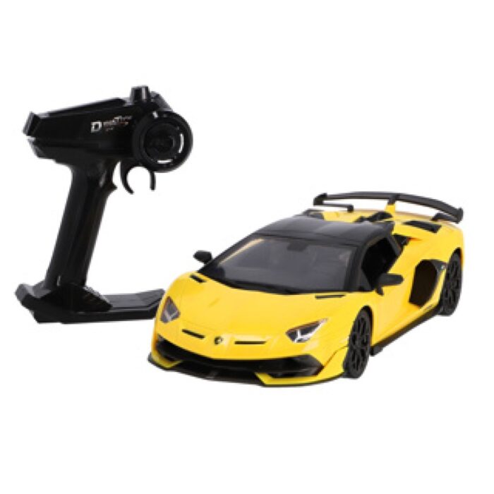 Radiografisch bestuurbare auto lamborghini 1:14 2.4g aventador geel - Afbeelding 3