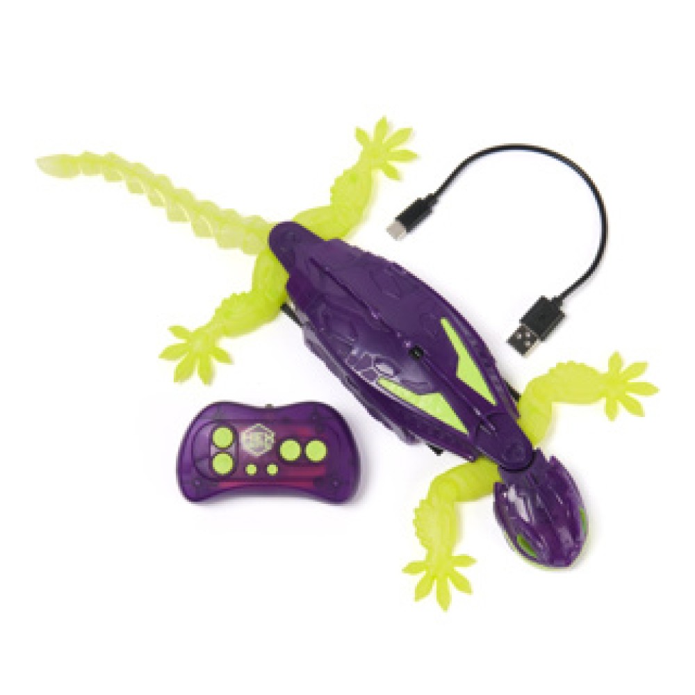 Hexbots Wall Crawler Gecko Glow In The Dark - Afbeelding 2