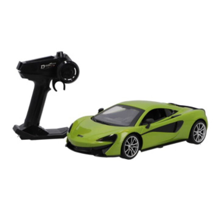 Radiografisch bestuurbare auto Mclaren 1:14 2.4g 570s neon groen - Afbeelding 2