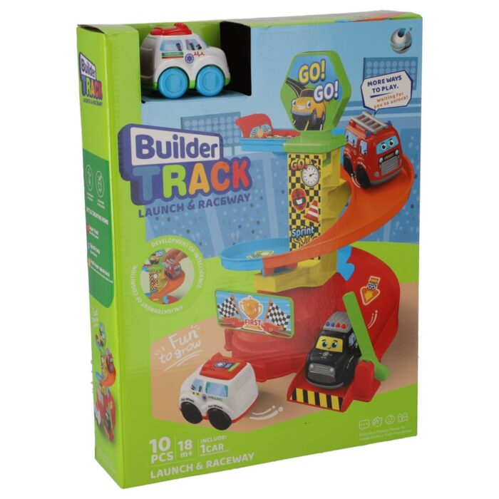 Racebaan met 1 auto pre-school