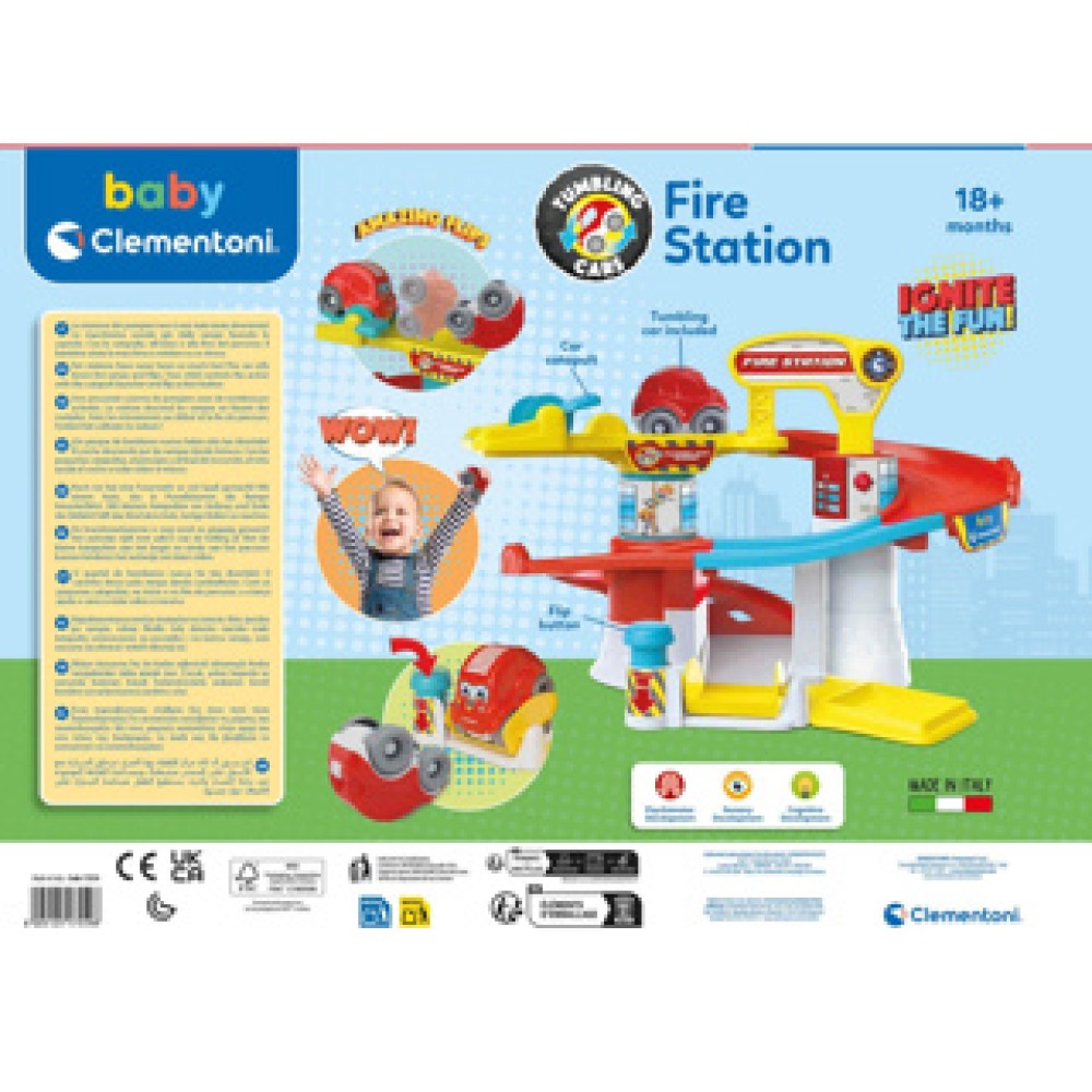 Clementoni baby Garage brandweerkazerne licht en geluid - Afbeelding 4