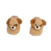 Pantoffels pluche hond kids maat 25-27